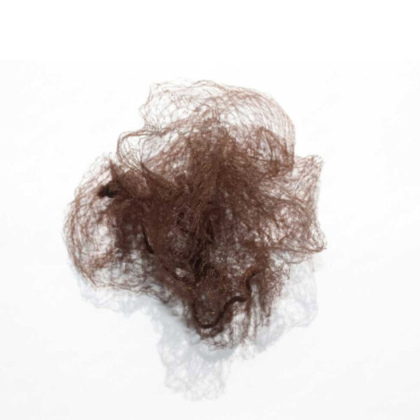 15d nylon light brown invisible hair net