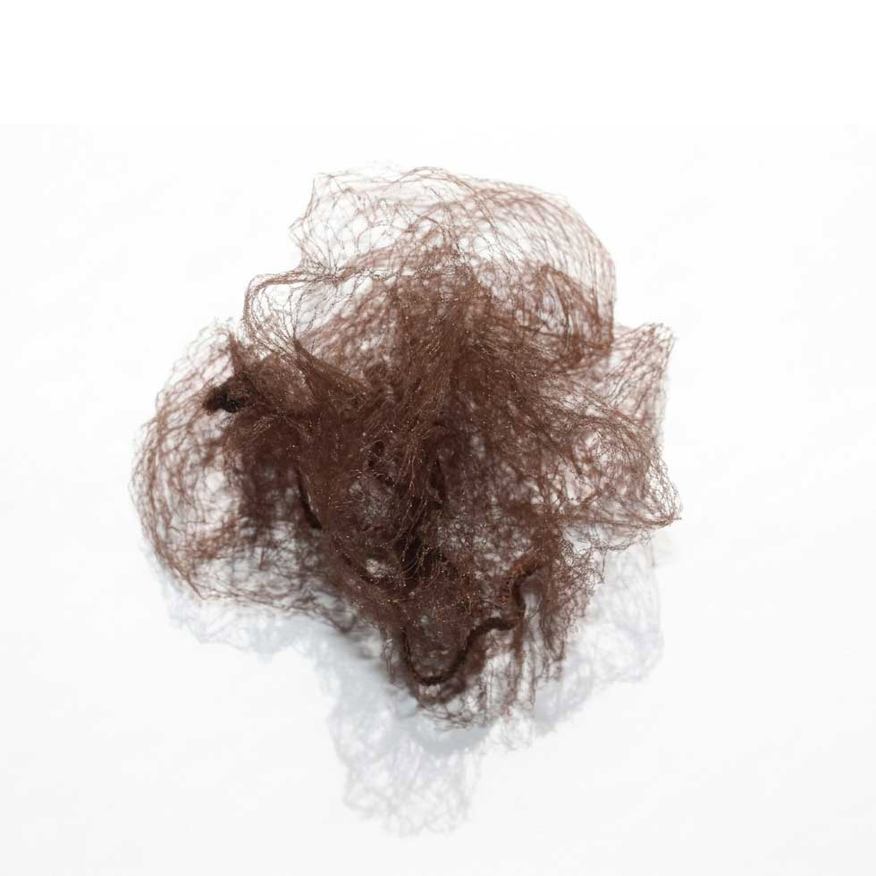 15d nylon light brown invisible hair net