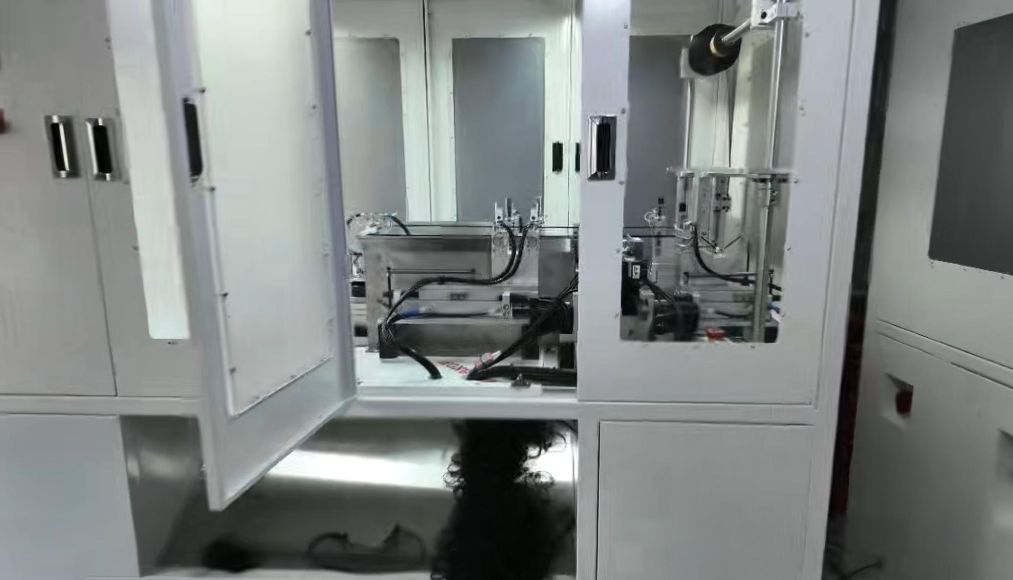 Alit automated production line for food processing hair nets