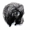 eavy-duty 55d black nylon hair net for industrial food processing